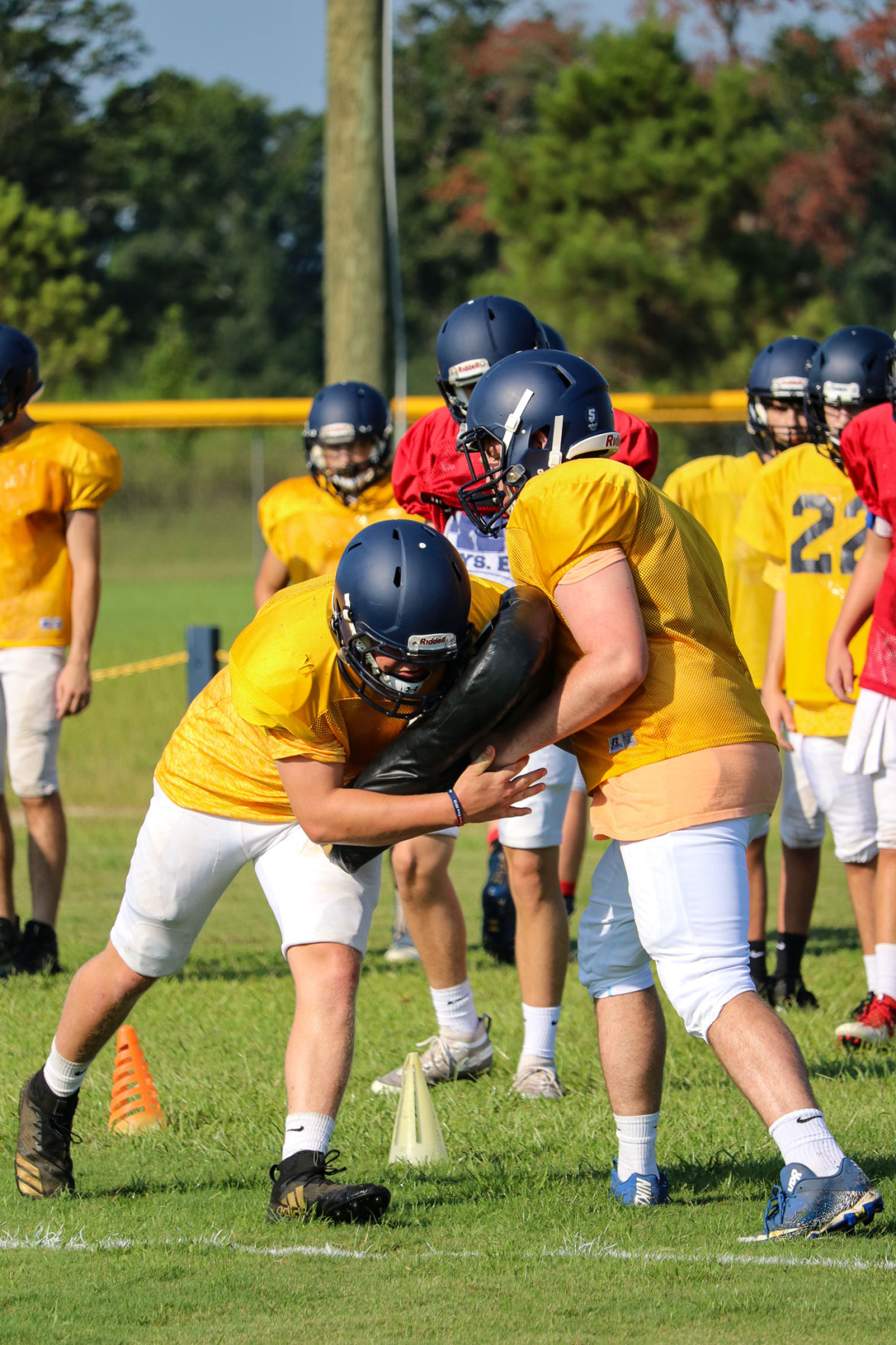 The King's Academy Football Practice